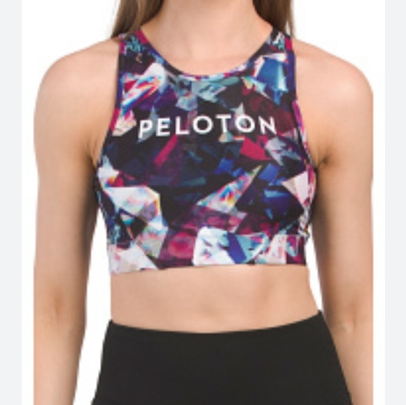 Peloton Other - PELOTON WITH Multicolored mesh back exercise workout Medium EUC